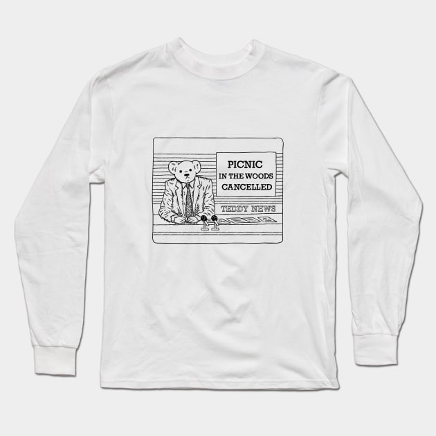 Newsreader (No. 1) Long Sleeve T-Shirt by sonhouse5